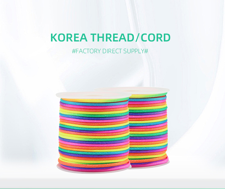 50g Silk Thread for Jewelry Making 1mm Nylon Material Braided Bracelet Accessories