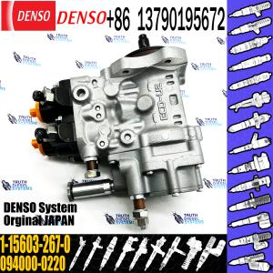 China 094000-0220 1-15603-267-0 094000-0226 1-15603-267-5 HP0 fuel injection pump Isuzu 6WG1 factory