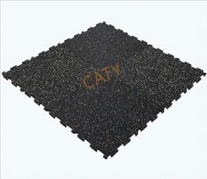 China Recyclable Gym Fitness Rubber Flooring Interlocking Practical factory