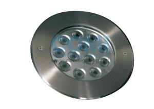 China 12V or 24VDC 12 *2W or 3W 24W LED Underwater Swimming Pool Lights with Dia. 185mm Front Cover Customized Design factory