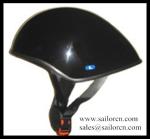 Super light Half face Paragliding helmet GD-J Black colour Hang gliding helmet