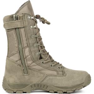 China Non-slip Rubber Sole Combat Boots Oxford Cloth Material For Security Work In Green factory