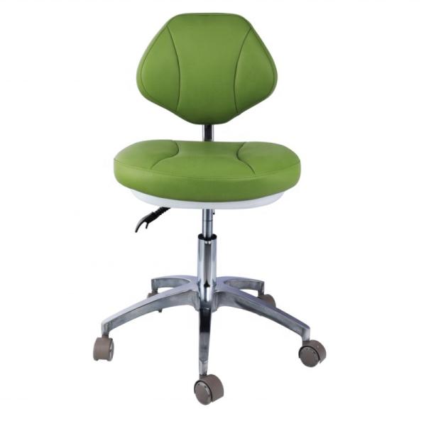 Big Cushion Dental Assistant Nurse Stool Comfortable Backrest Custom Dentist