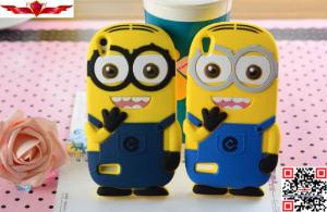 China New Hot Selling Fashion Cartoon Silicone Case For Huawei Ascend P6 High Quality factory