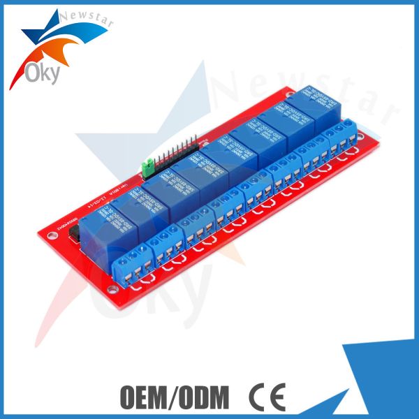 China 5V / 12V Arduino 8 Relay Module Control Board With Optocoupler Isolation factory
