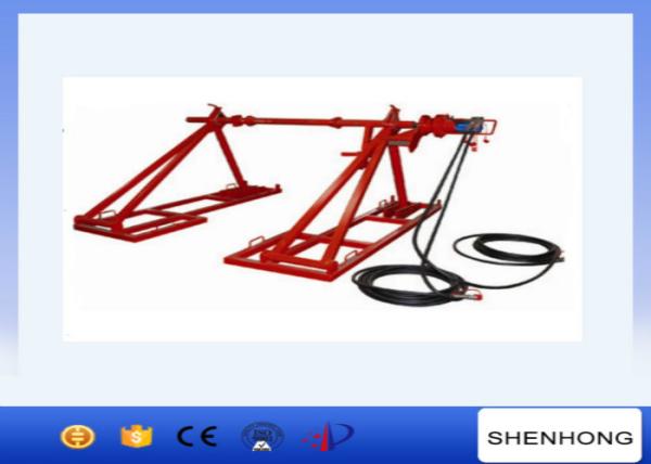 3300N.m Brake Force Cable Jack Stands SIYZ10 10 Ton Drum Type Elevator With
