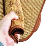 Washable Summer Pet Sleeping Mat Rattan Self Cooling Pad For Dogs