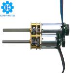 Micro gm12 n20va 3w 60rpm 100 rpm 200rpm 6v 12v 24v 60rpm N20 micro metal gear