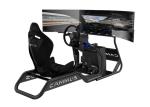 CAMMUS Sim Racing Simulator Cockpit With Concave Clutch Pedals
