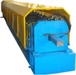 Color Steel Sheet Circular Downspout Roll Forming Machine PLC Control