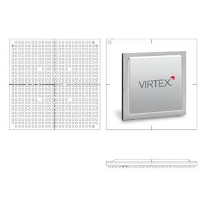 China XC4VLX25-11FF668I 448 I/O 500MHz Virtex 4 FPGA factory