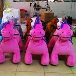 Hansel indoor and outdoor electric plush horse for sale hot electric animal