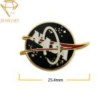Souvenirs Iron 3mm Thickness Soft Enamel Lapel Pins