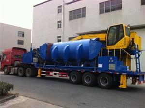 China 75KW Portable Scrap Steel Baler With Wheel For Discarded Automobiles factory