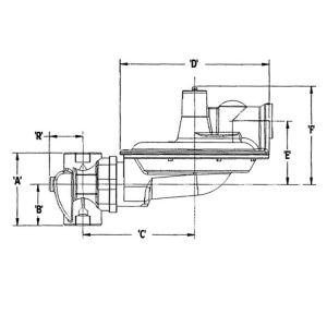 ITRON B31 Series Pressure Regulators And Gas Pressure Reducing Valve And Gas
