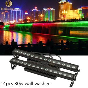 China 14pcs 30W High Brightness Pixel Bar LED IP65 Outdoor Waterproof Wall Washer Light factory
