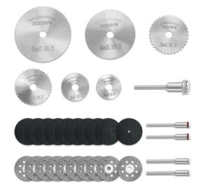 China Mini Tiny Ultra Thin Cutting Discs kit For Metal Wood PVC pipe factory