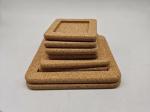 Factory Wholesale Price 25*25cm Cork Base for Ceramic Tile, Coaster and Trivet