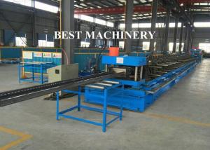 China Automatic Punch Steel Cable Tray Roll Forming Machine Photovoltaic Stents factory