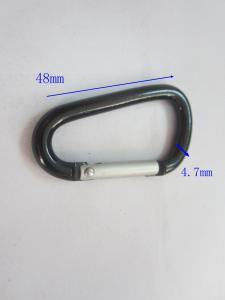 China Aluminum Alloy Metal Carabiner Keychain Hook factory