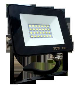China 6500K IP65 Commercial LED Spotlights 100LM/W With Tempered Glass Lens factory