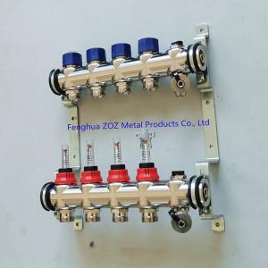 China Stainless Steel Radiant Floor Heating Manifold from Fenghua ZOZ Metal Products Co., Ltd. factory