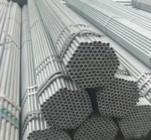 China Hydraulic Cylinder BS1387 Hot Dip Galvanized Steel Tube Q195 With Slit Edge factory