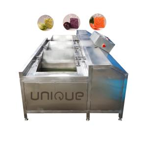 China 2021 Sand Blasting Automatic Cut Lettuce Salad Leaf Cutting Chopping Slicing Vegetable Fruit Washing Machine factory