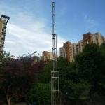 Hand Winch 30M Lattice Tower 11 Sectional Heavy Duty Mast