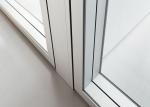 Office 2 Hour Fire Rated Glass Partition 6mm 12mm thick Steel Frame Glass