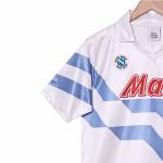 Napoli 1988-1990 Retro Away Football Shirts Replica Moisture Wicking