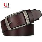 Smooth Strap Standard Size Genuine Leather Belt 95cm Length For Business Meeting
