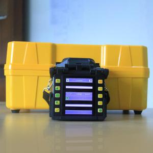 China Dual Heating Groove Small Optic Fiber Fusion Splicer factory