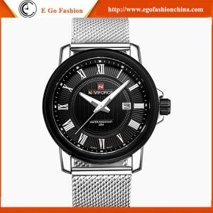 China Naviforce Watch 905201 Full Stainless Steel Top Brand Watch Man Mens Quartz Watch Vintage factory