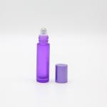 Small Reusable Colored Essential Oil Roller Bottles With Stainless Steel Ball