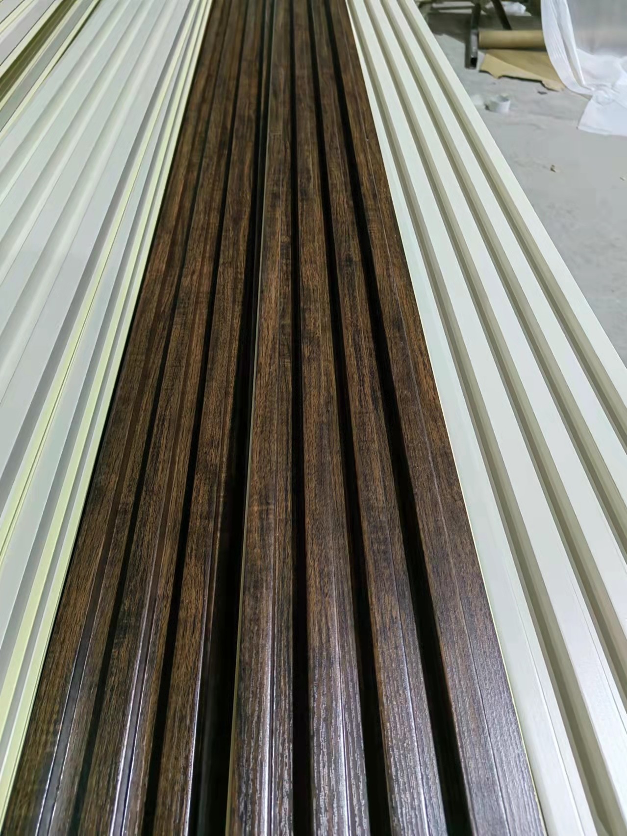 Wood Substitute Fluted Panel Wpc Interior Wall Panel Key Attributes