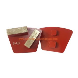 China STI Grinders Diamond Grinding Disk Double Bar Concrete Sanding Block on sale