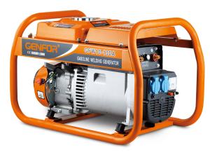 China 4 - Stroke Key Start Petrol Portable Welder Generator With Big Fuel Tank factory
