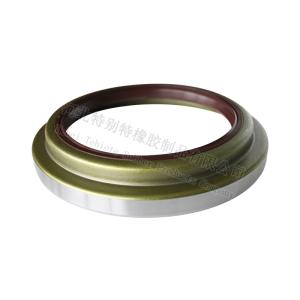 China 100x140x11/21 NBR Grease Oil Seal Dongfeng 140 Rear Wheel Oil Seal Hub factory