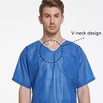 Sterilized medical disposable non woven sms dental hospital surgery coat