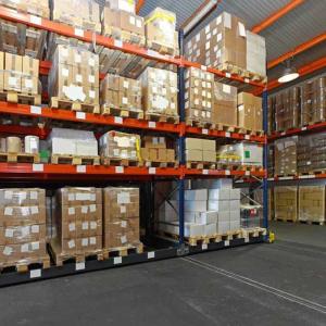 China Library 4000Kg Panel Metal Storage Shelves factory
