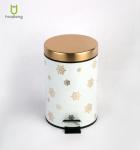 Induction Type Christmas Foot Pedal Trash Bin With Toilet Brush Set Ultimate