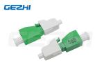 Lc / Apc Fiber Optic Attenuator Plastic Housing For Testing Equipment Female To