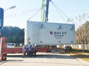 China Customized Colour Metal Shipping Containers Metal Storage Q235B / SPHC Material factory