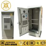 19 Inch Standard Galvanized Steel IP55 Outdoor Power Cabinet With AC220V Air