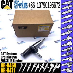 China Common Rail Diesel Fuel Injector 127-8225 1278225 0R-8469 For Engine 3114 3116 factory