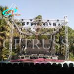 Round Aluminum Stage Truss Outdoor Aluminum Alloy Lighting Tower Truss OEM