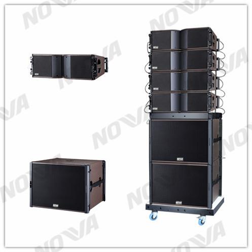 60Hz-19KHz Frequency Pro Audio Equipment Dispersion 110° Horizontal For Living