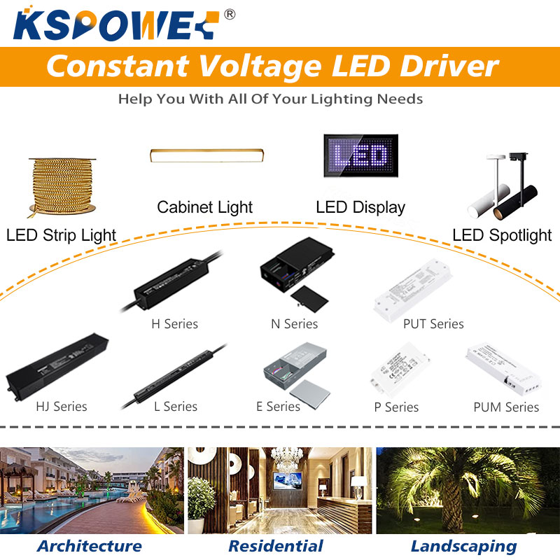 CE ROHS Listed 60W Switching Power Supply 48V 5 In 1 Dimmable Driver Waterproof IP65