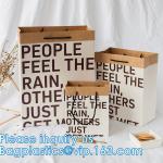 Retail Bag with Rope Handle, Metallizing, Business Bags, Craft Bags, Party Bags,